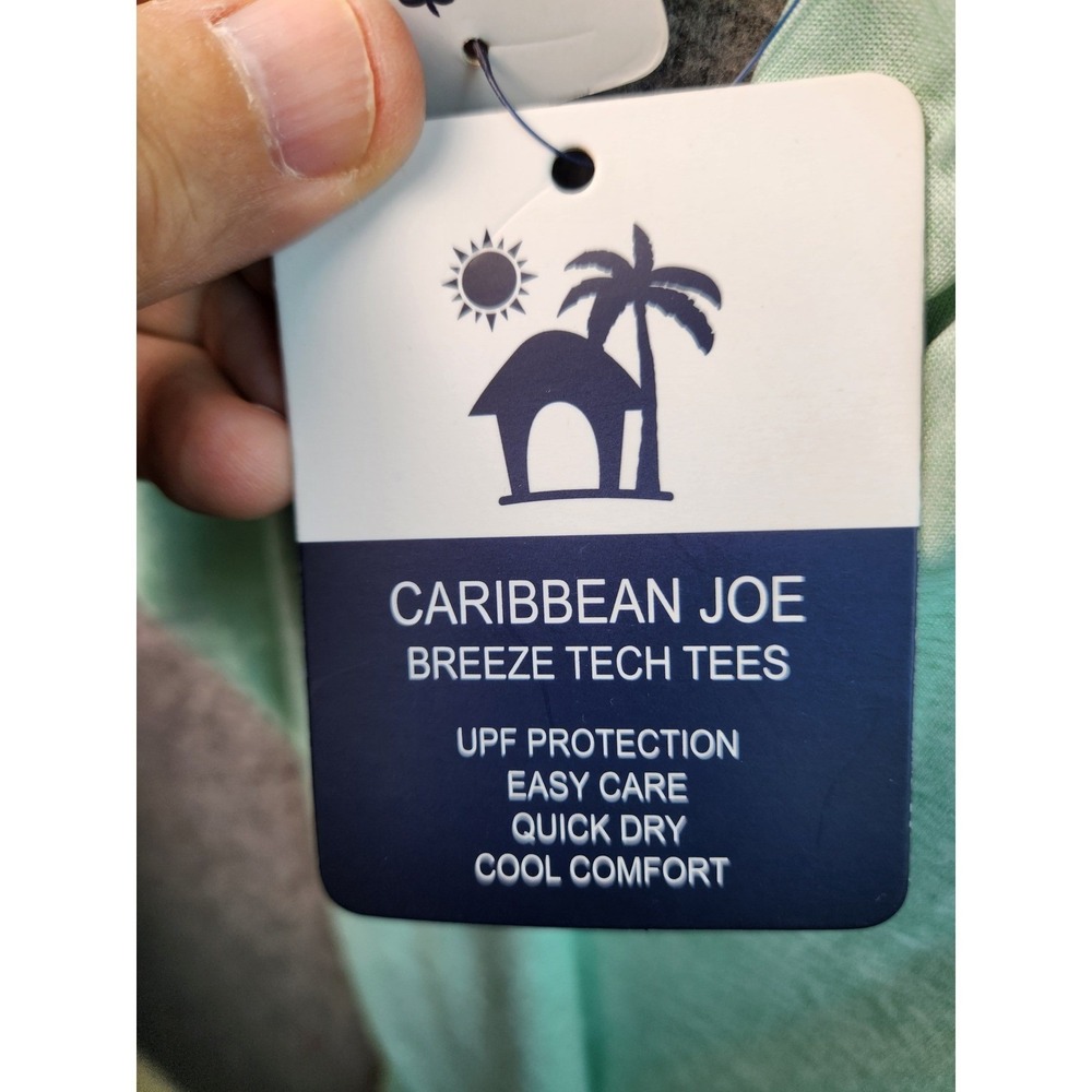 Caribbean Joe Island Supply Co. Long Sleeve T Shirt Mens M Beer Island Time - Picture 12 of 12